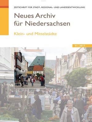 cover image of Neues Archiv für Niedersachsen 2.2017